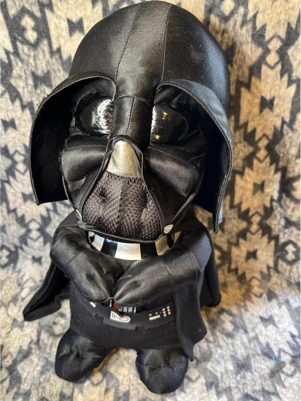 Star Wars Mattel Brand Plush Darth Vader  Stuffed Toy Preowned Black Black 21”